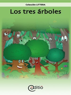 cover image of Los tres árboles